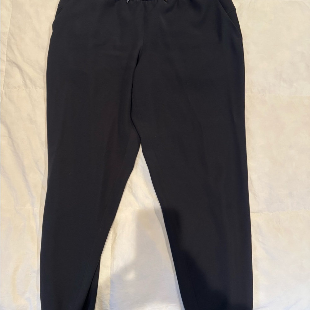 Lululemon Athletica Black Women's Joggers Tapered Leg Elastic Waist